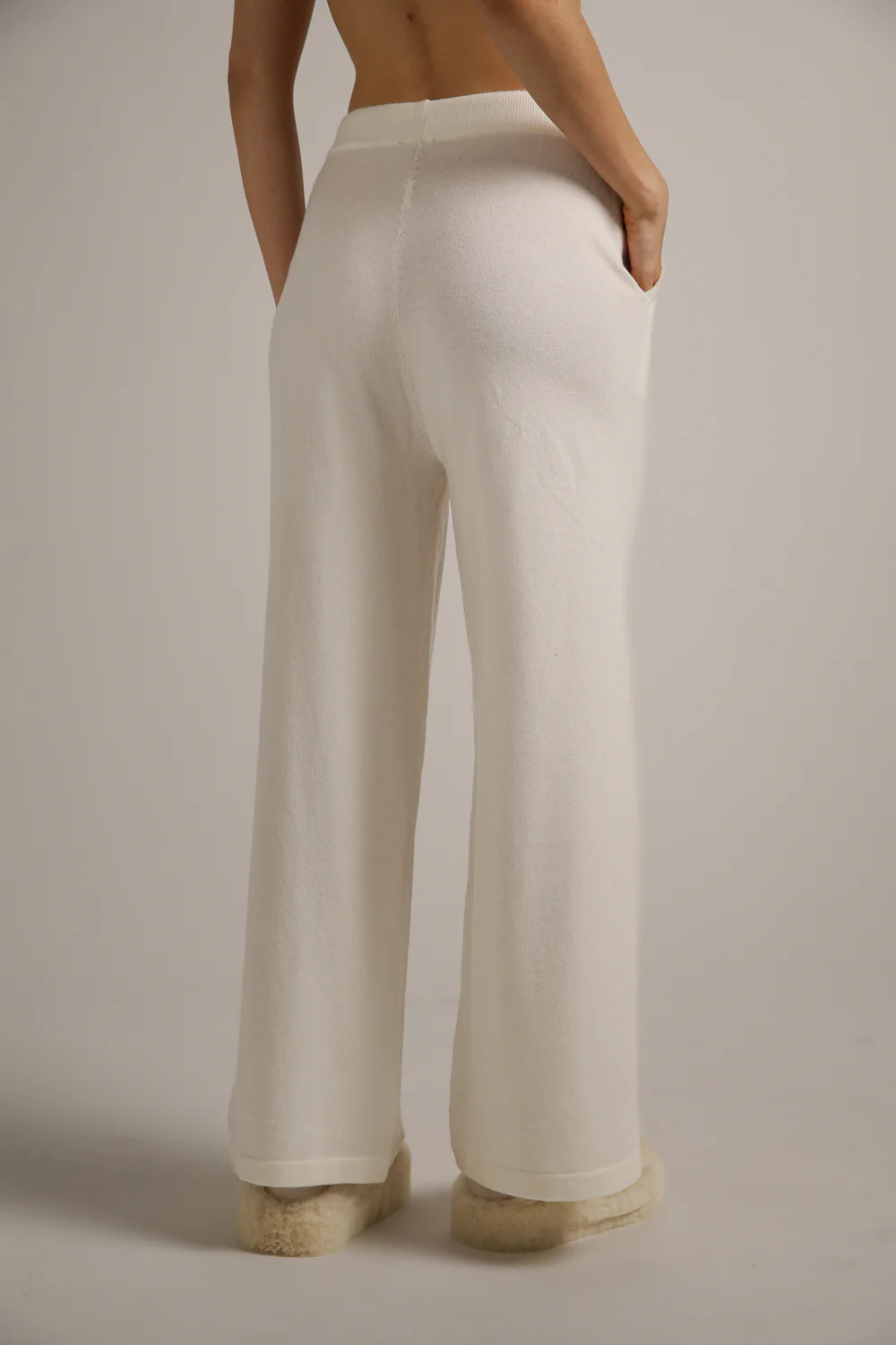Knitted Wide Leg Pants - Image 6