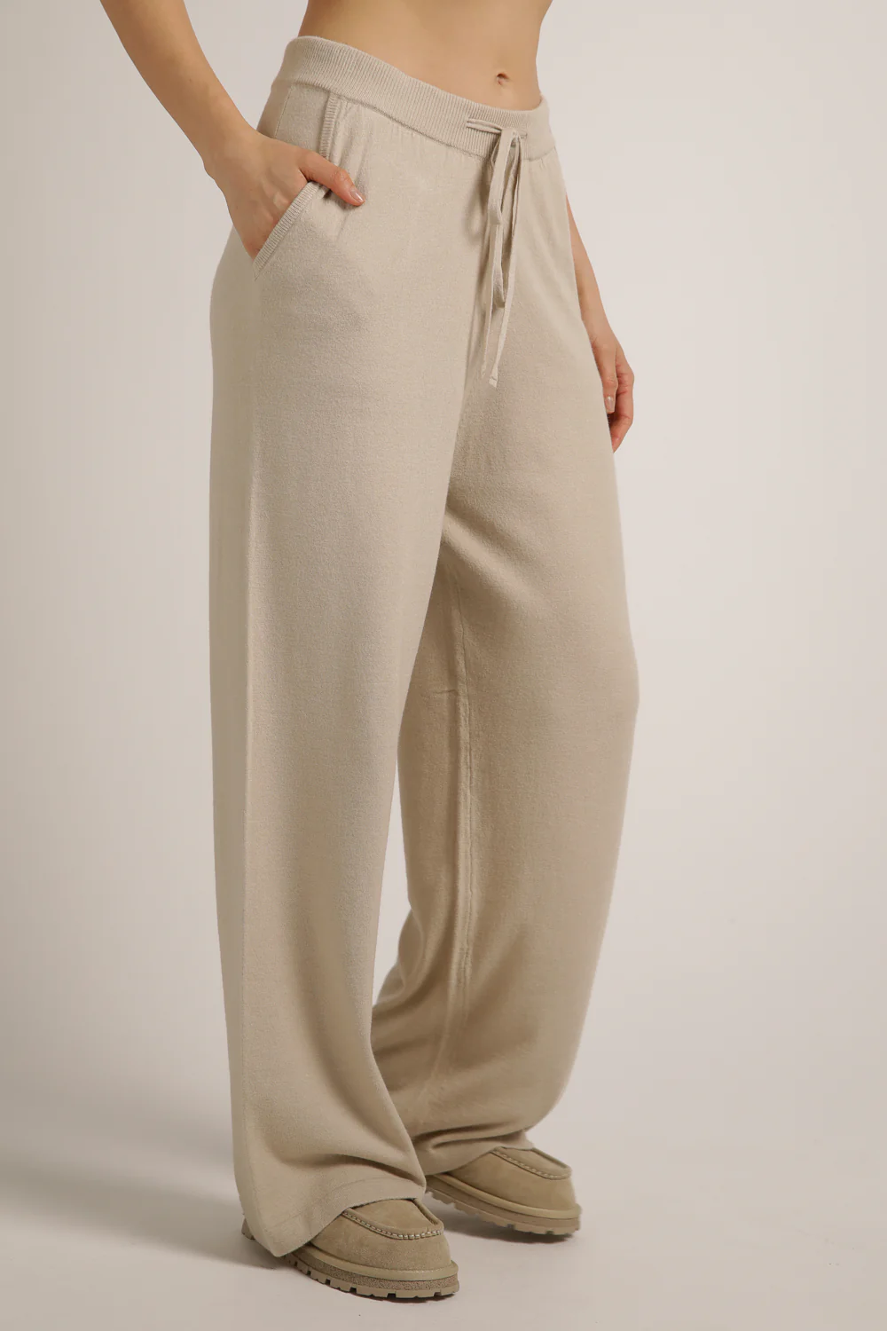 Knitted Wide Leg Pants - Image 9