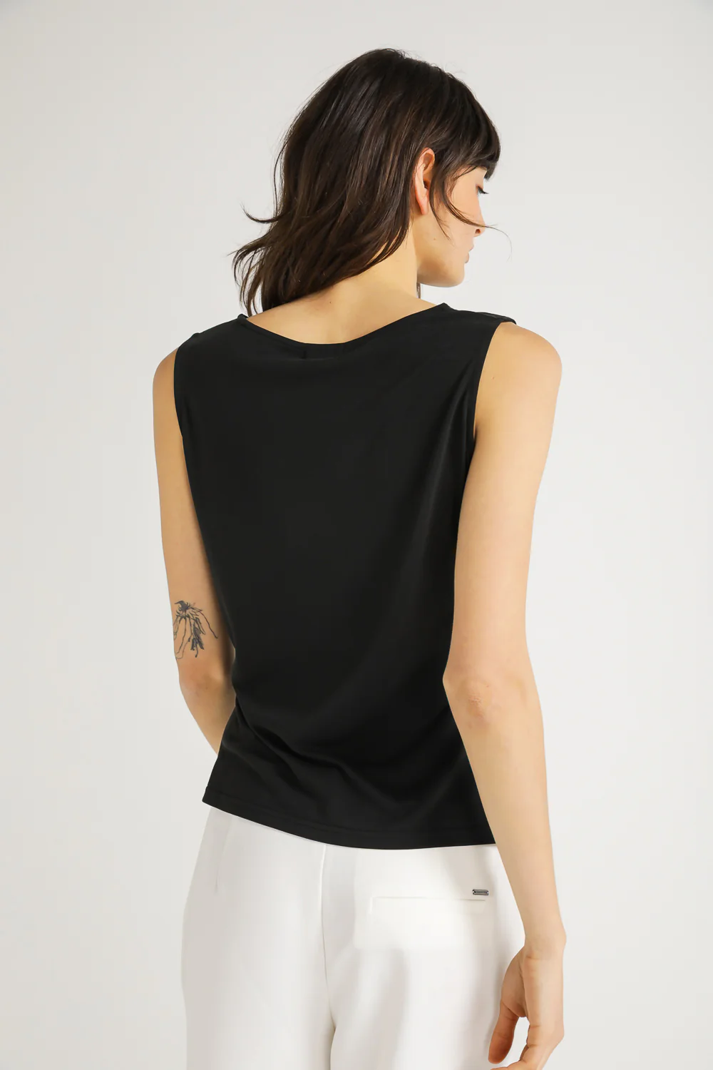 Asymmetric Sleeveless Top - Image 15