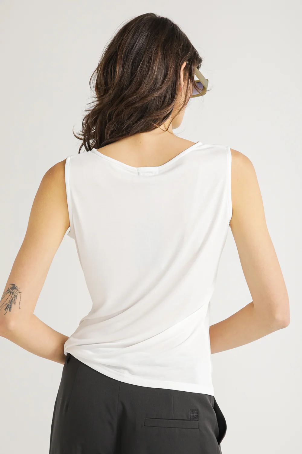 Asymmetric Sleeveless Top - Image 7