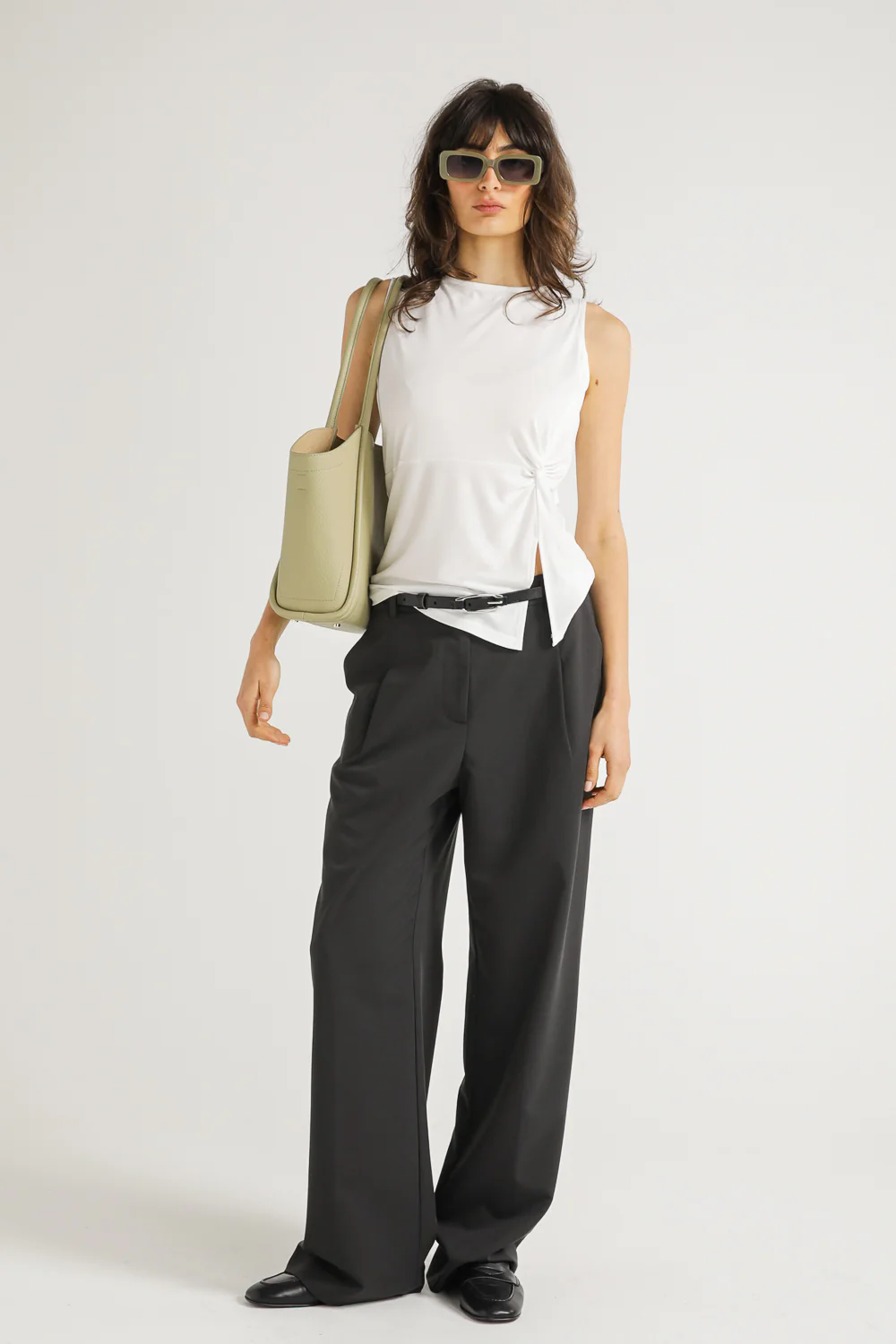 Asymmetric Sleeveless Top - Image 8
