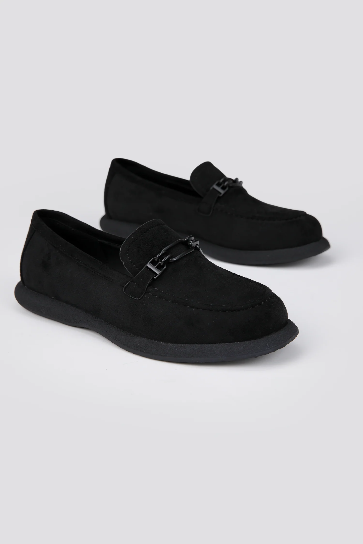 Buckle Detail Moccasins - Image 4
