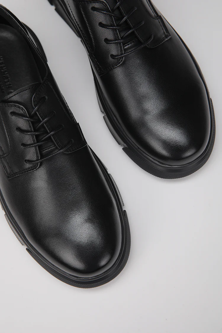 Leather Derby Shoes - Image 3