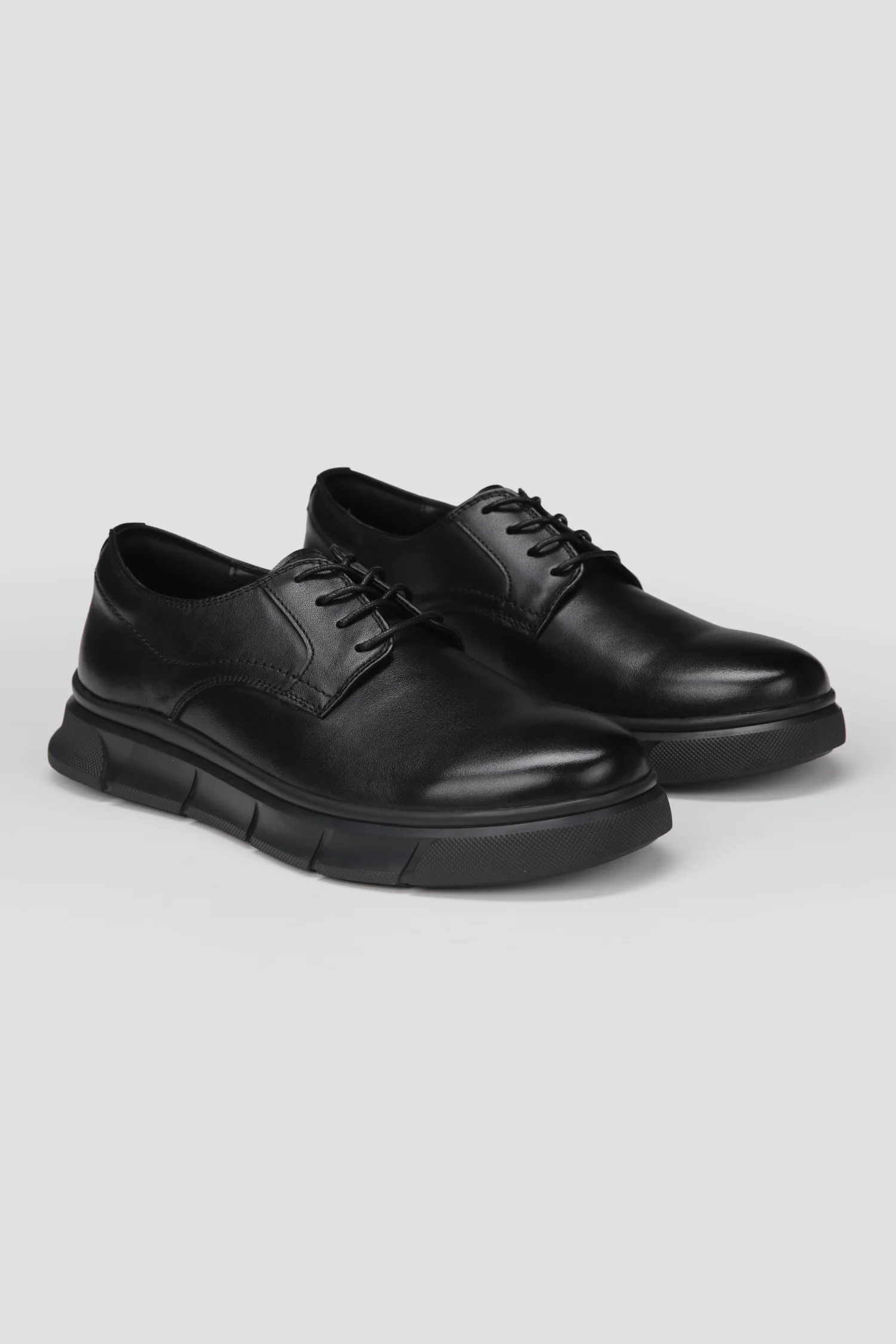 Leather Derby Shoes - Image 4