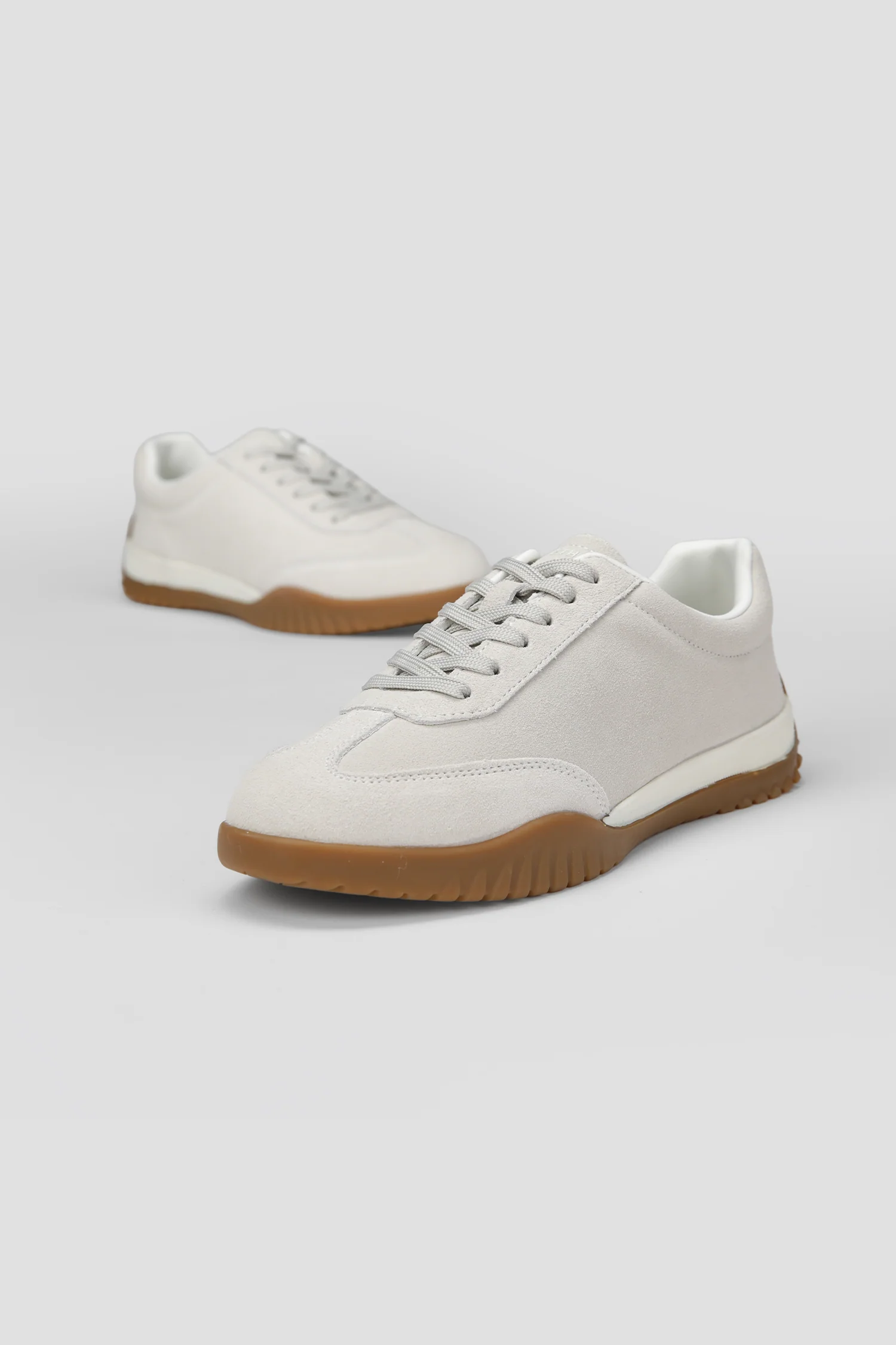 Suede Court Sneakers - Image 11