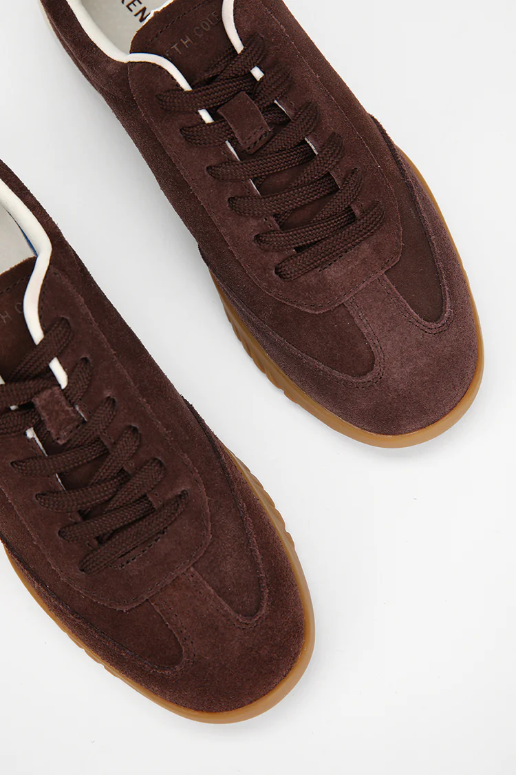 Suede Court Sneakers - Image 17