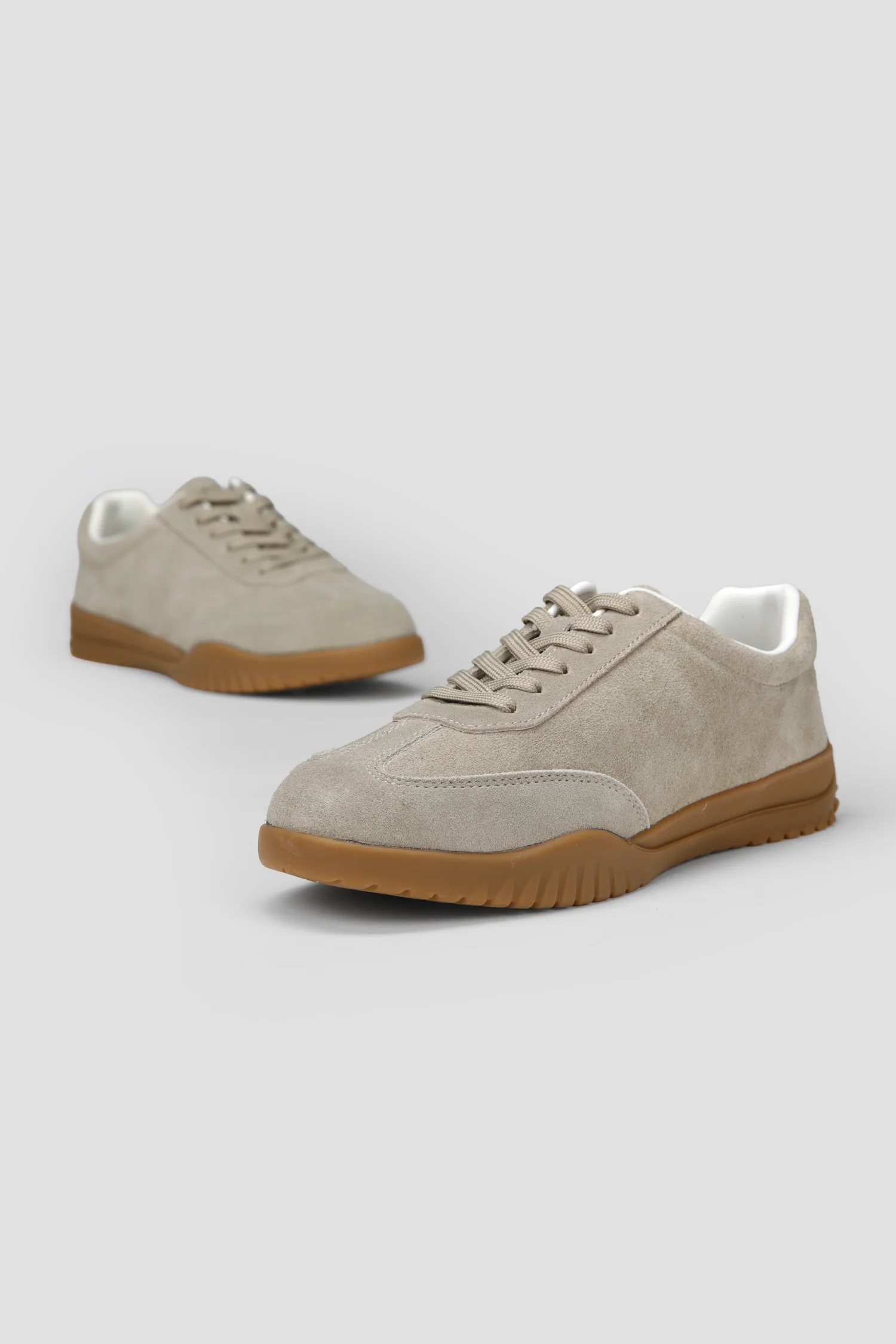 Suede Court Sneakers - Image 7