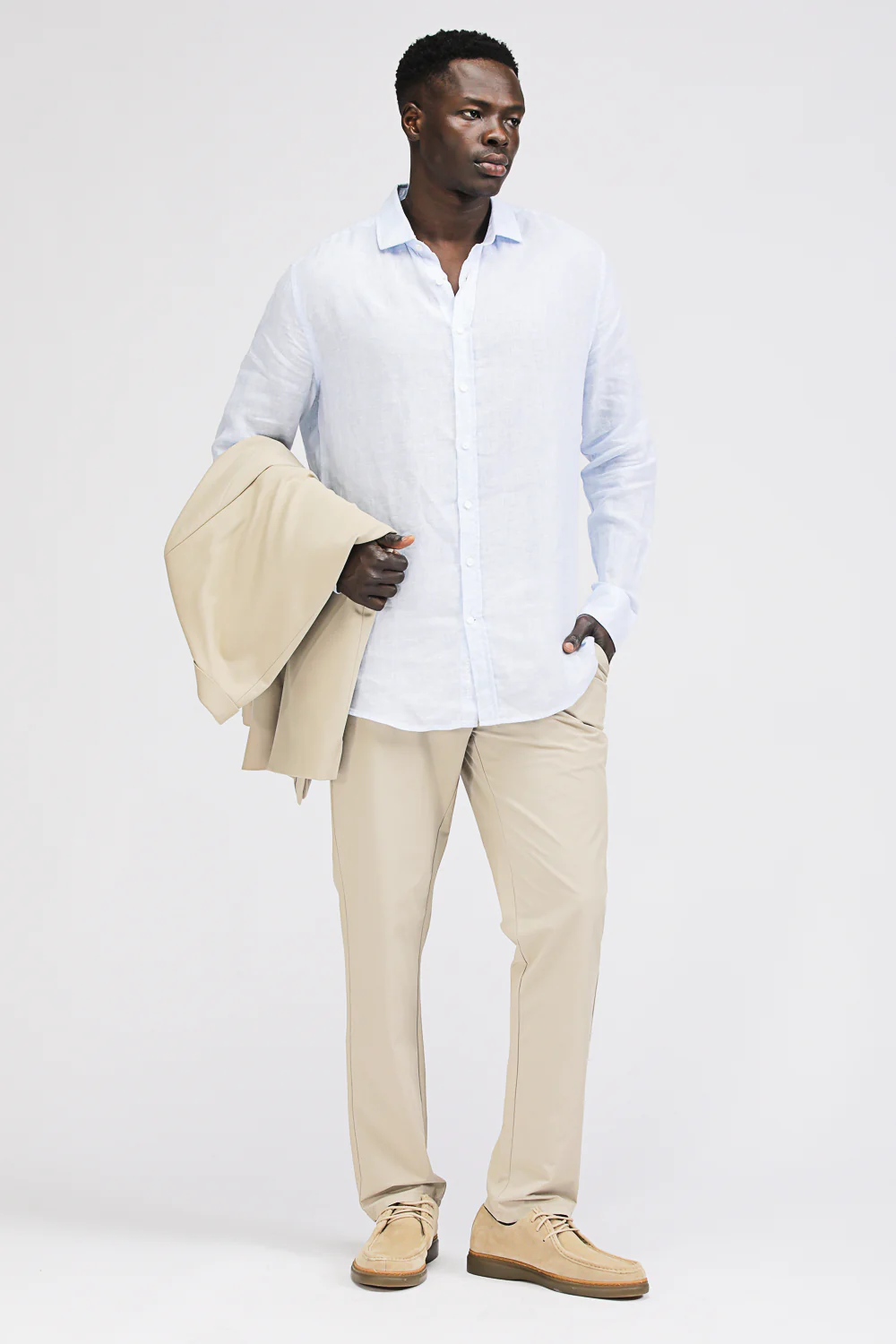 Linen Button Down Shirt - Image 10