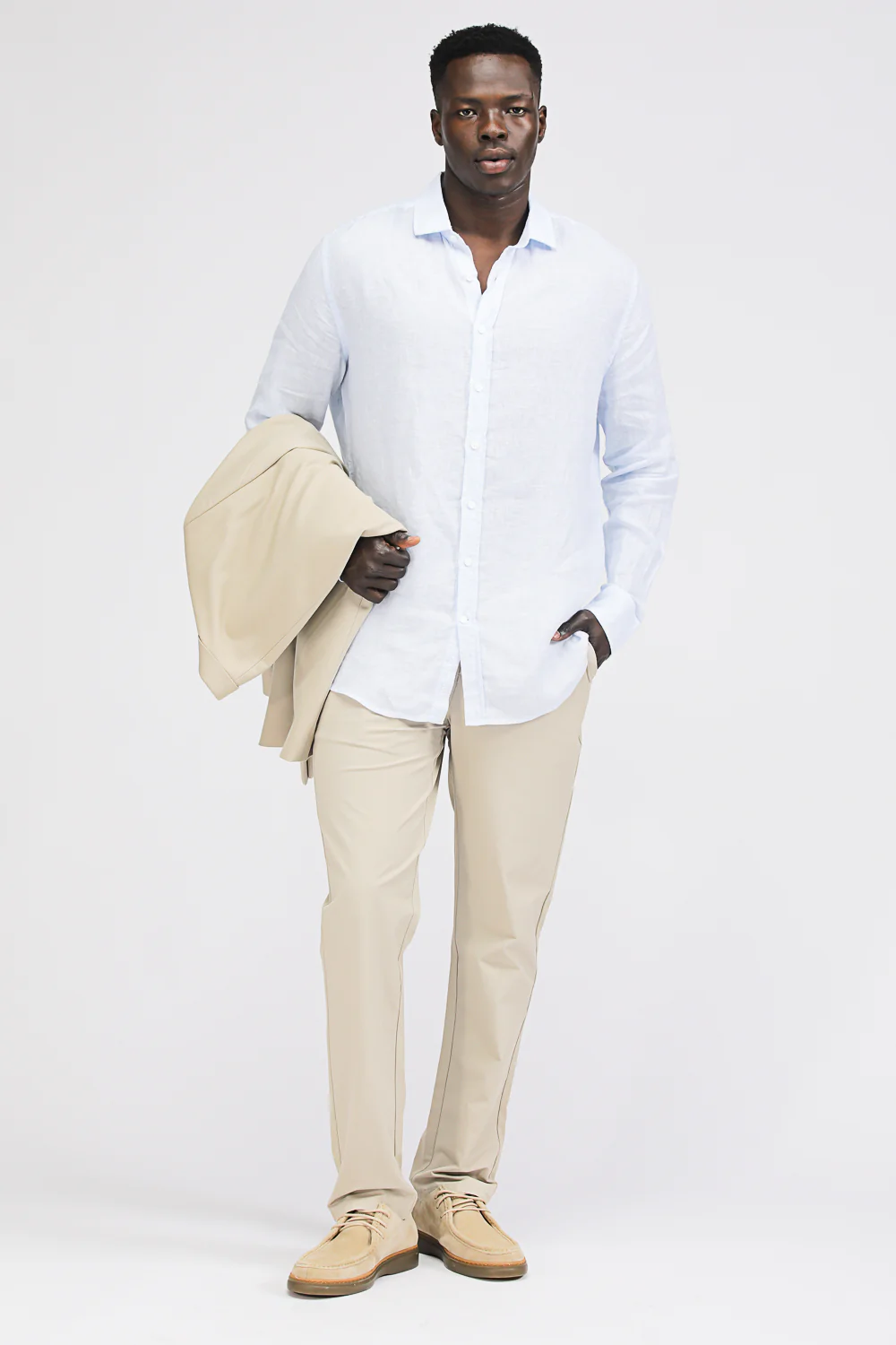 Linen Button Down Shirt - Image 6