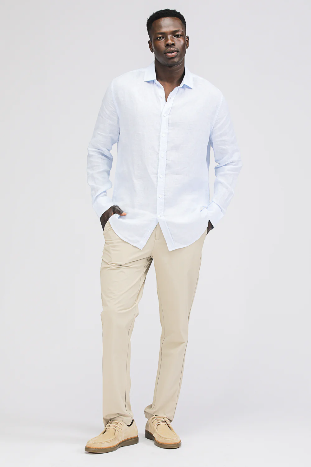 Linen Button Down Shirt - Image 8