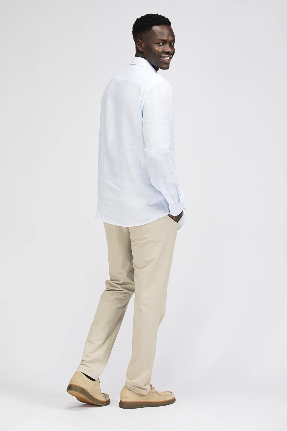 Linen Button Down Shirt - Image 9