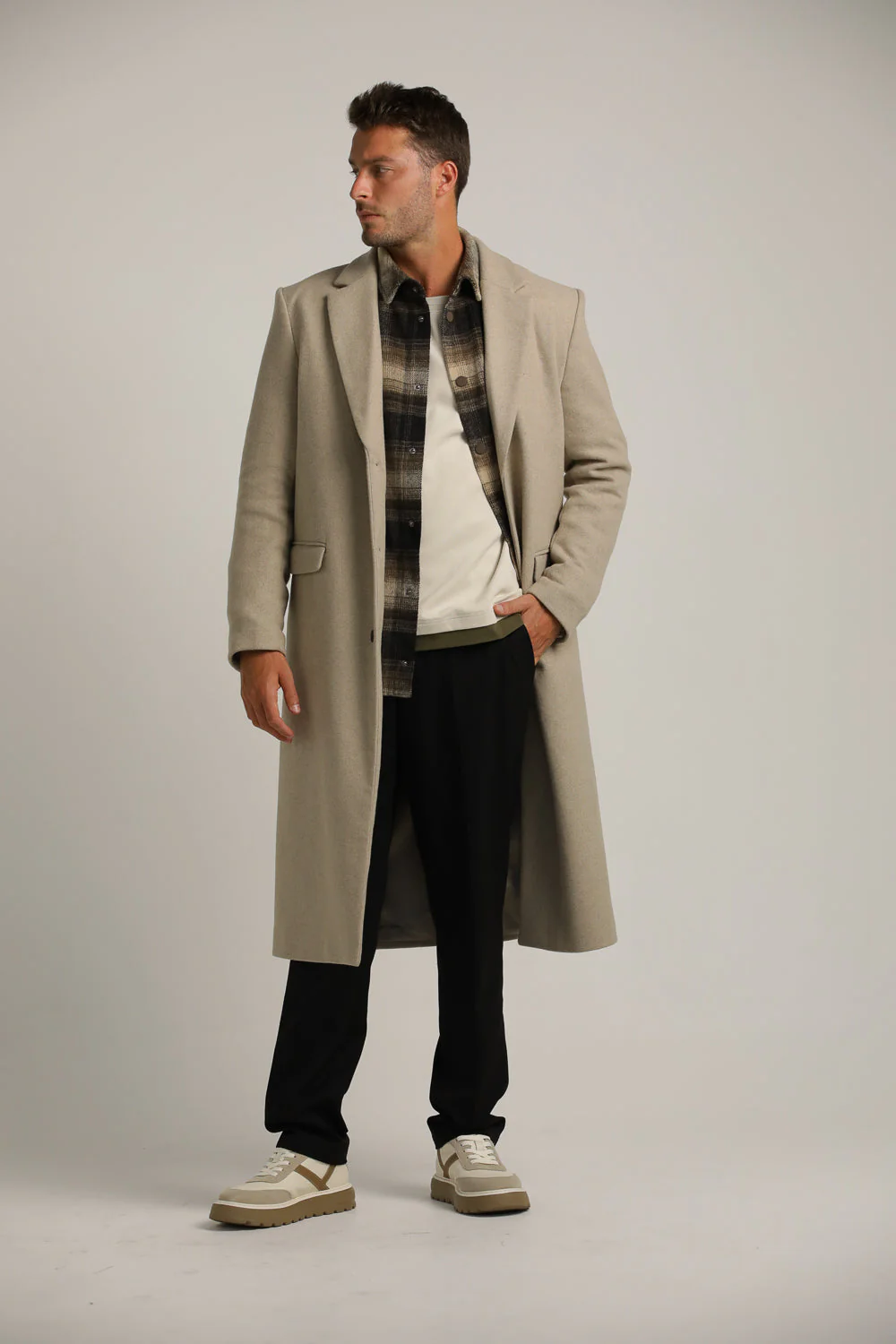 Long Tailored Coat - Image 3