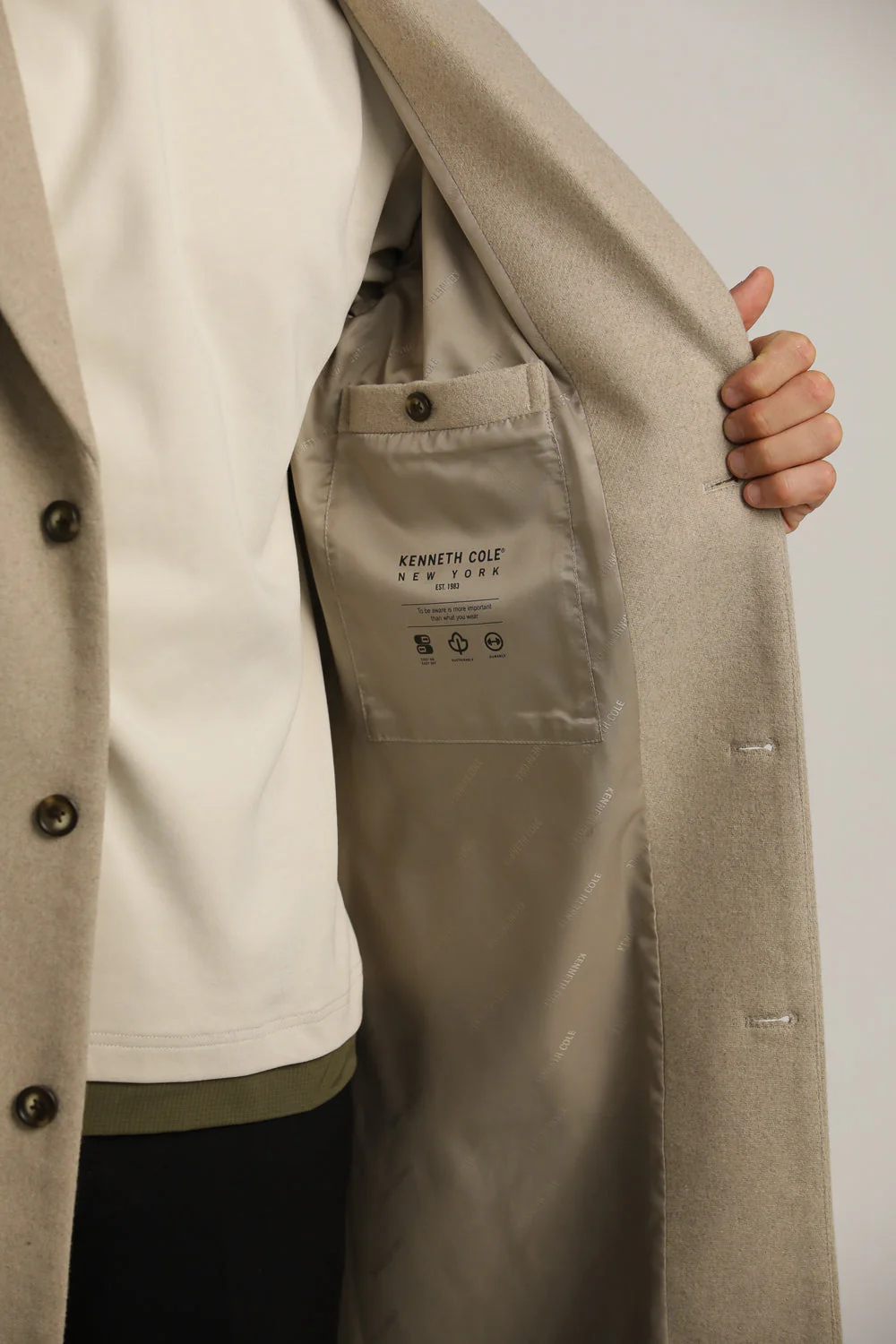 Long Tailored Coat - Image 4