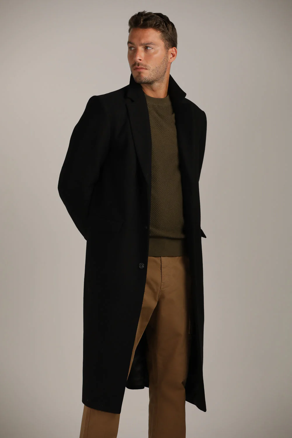 Long Tailored Coat - Image 3