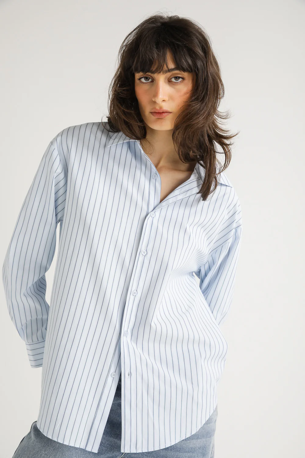 Long Sleeve Shirt With Stripes - Image 5