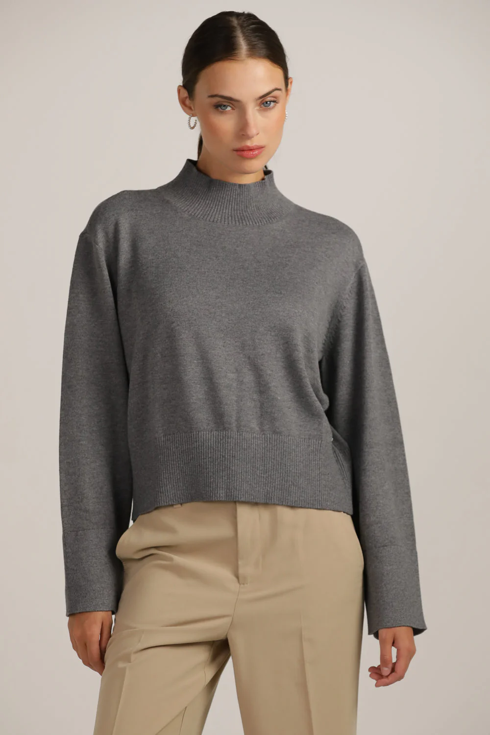 Oversize Turtleneck Sweater - Image 2