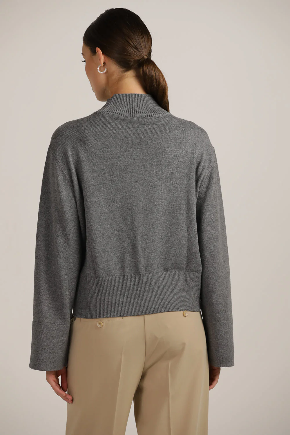 Oversize Turtleneck Sweater - Image 3
