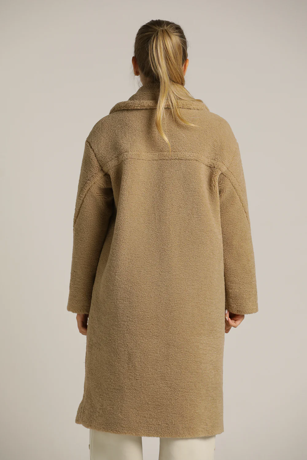 Faux Fur Teddy Coat - Image 4