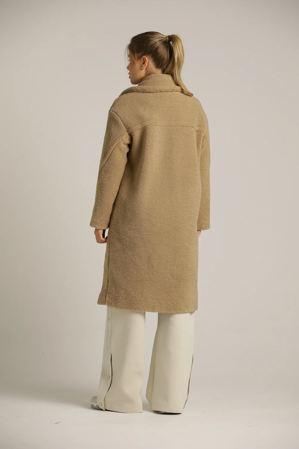 Faux Fur Teddy Coat - Image 7