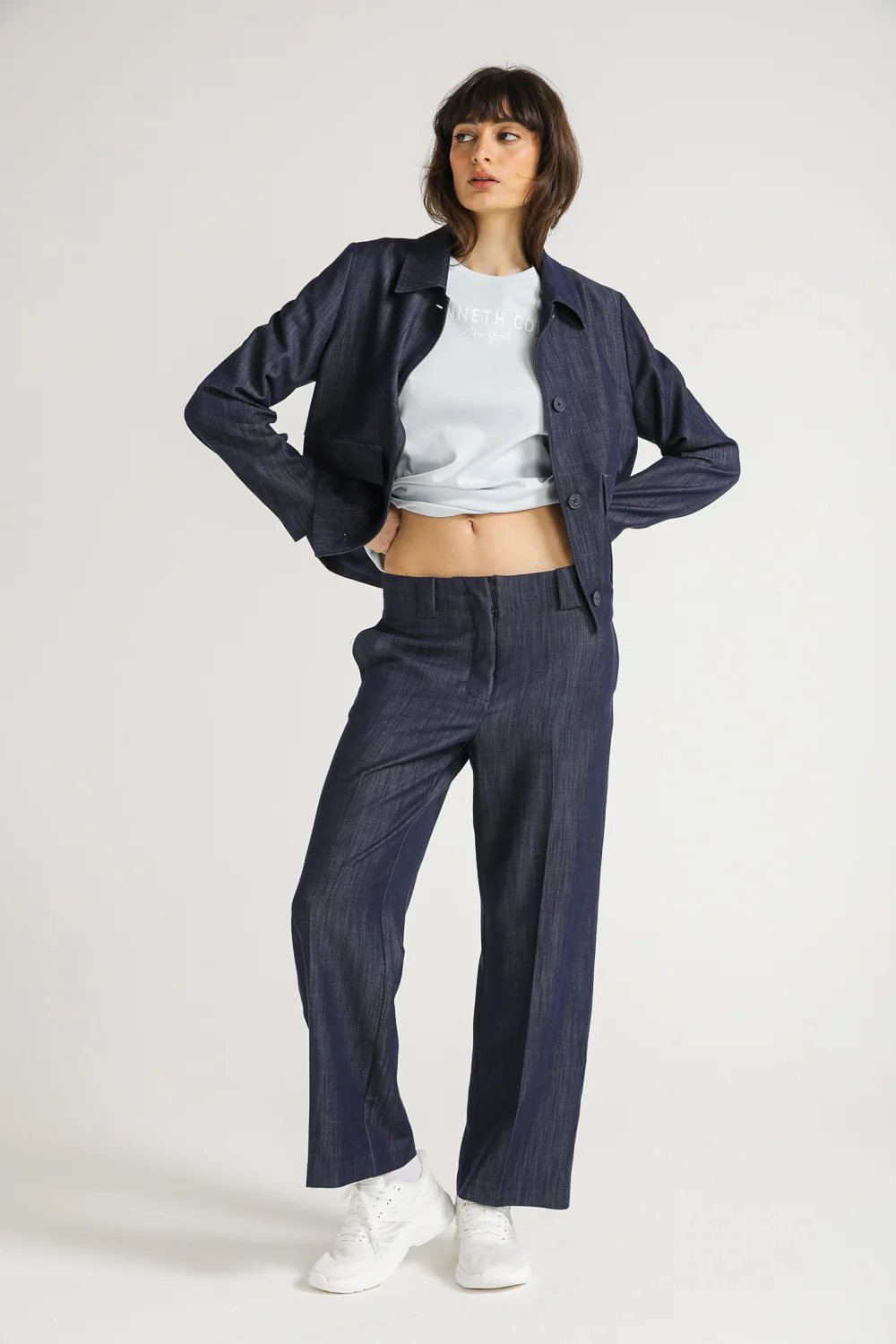Pants in Denim Blend - Image 2