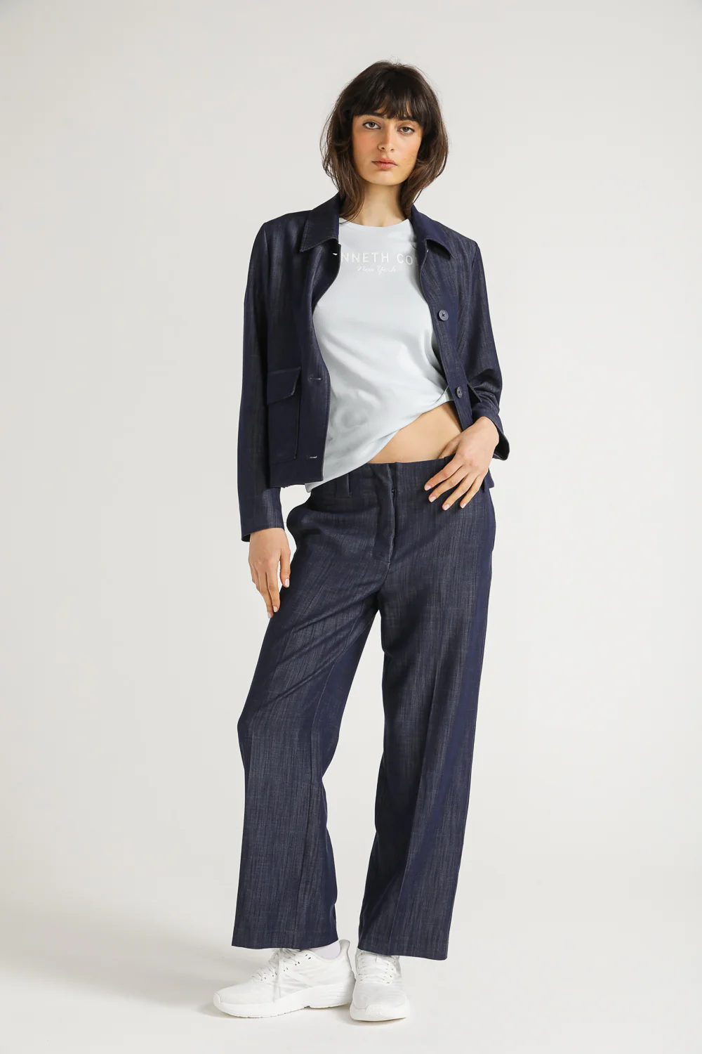 Pants in Denim Blend - Image 3