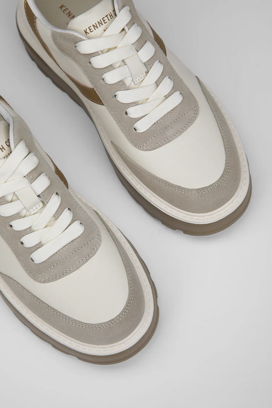 Faux Suede Strap Trainers - Image 3