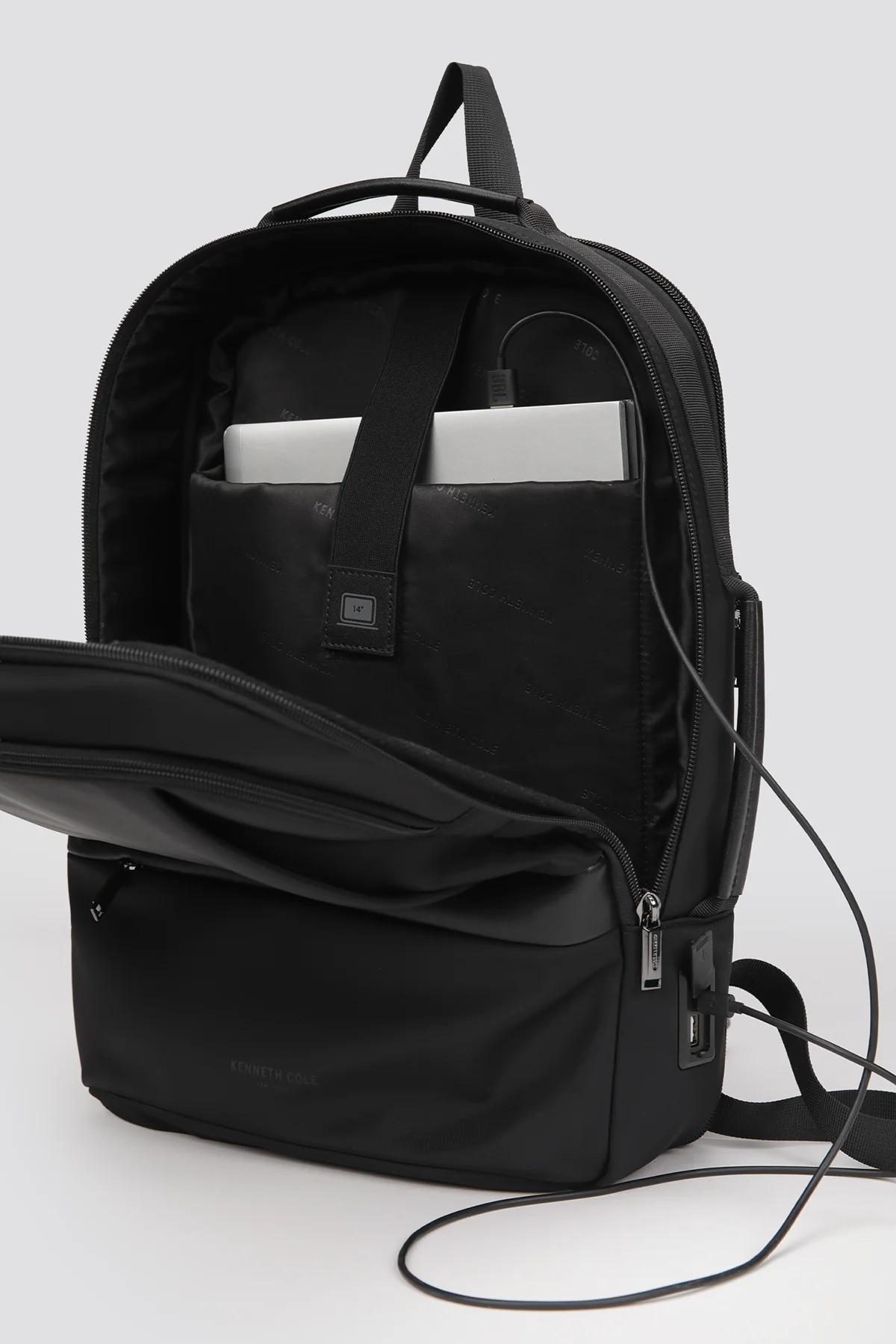 Leather Laptop Backpack - Image 3