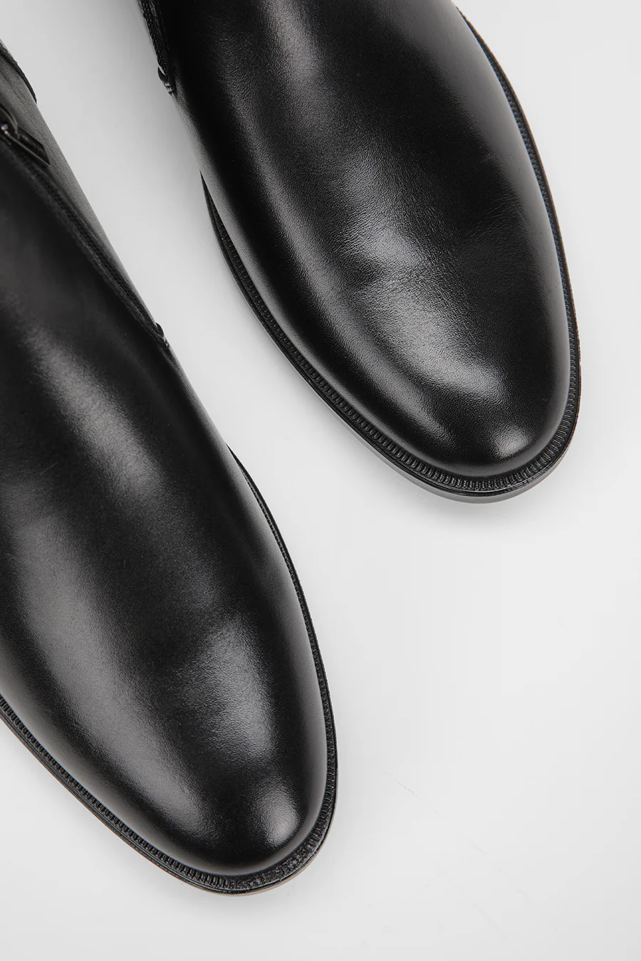Leather Double Zip Ankle Boots - Image 3