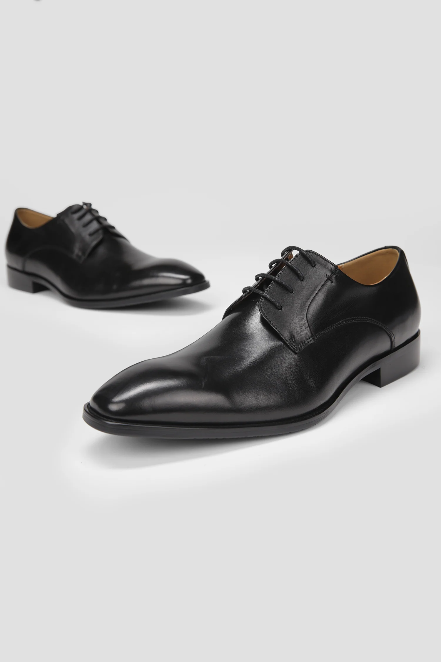 Leather Derby Shoes - Image 9