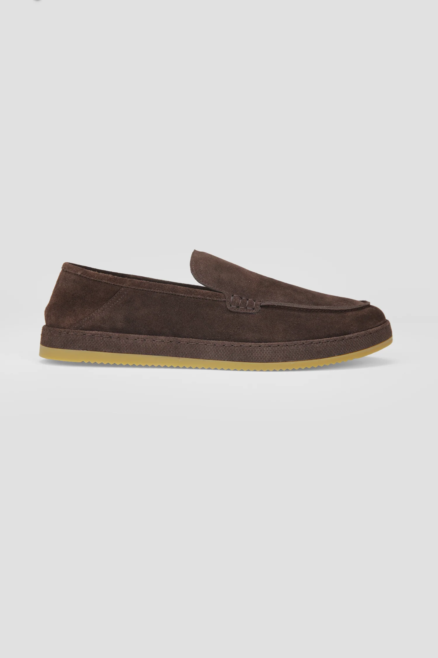 Suede Slip On Loafers