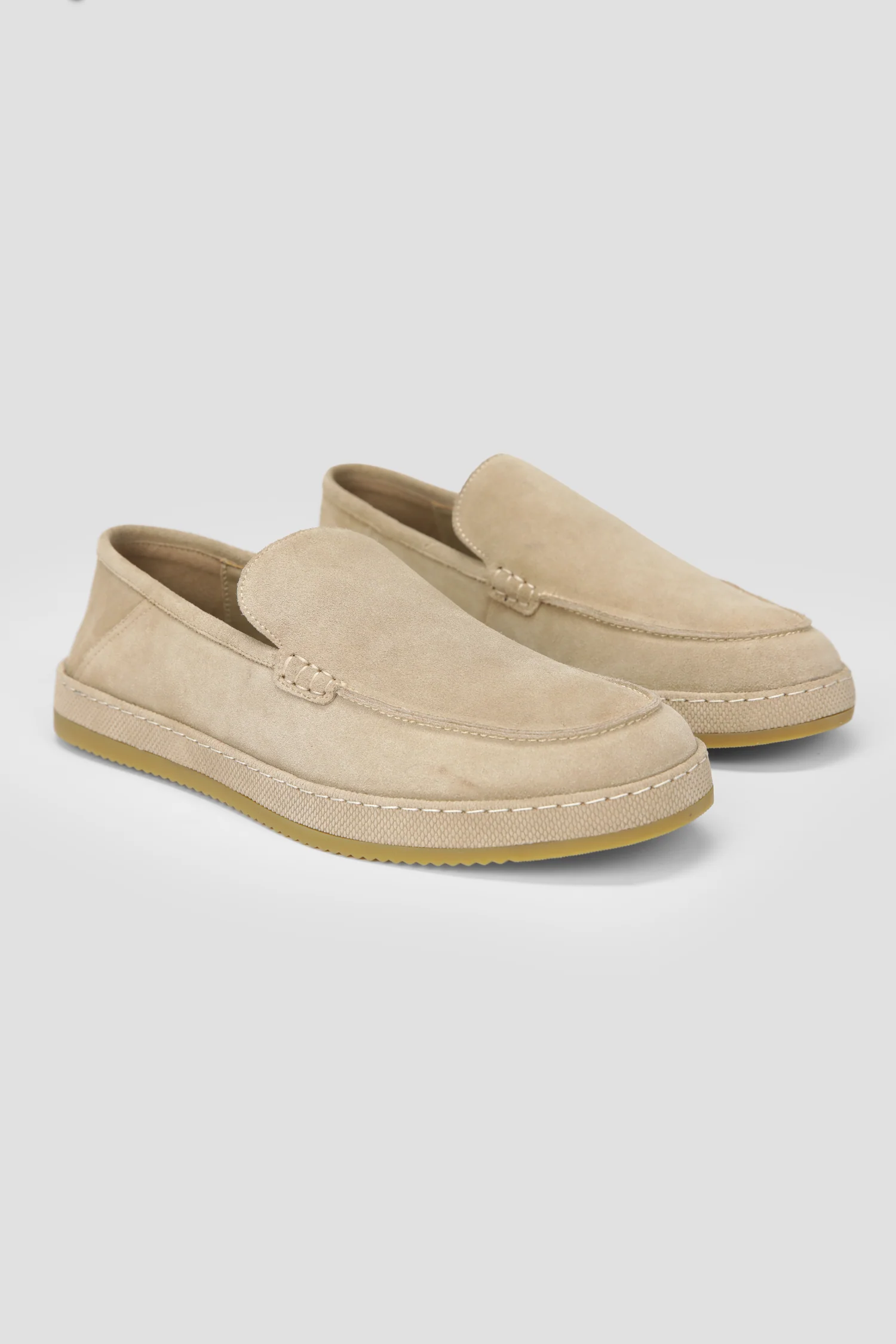 Suede Slip On Loafers - Image 11