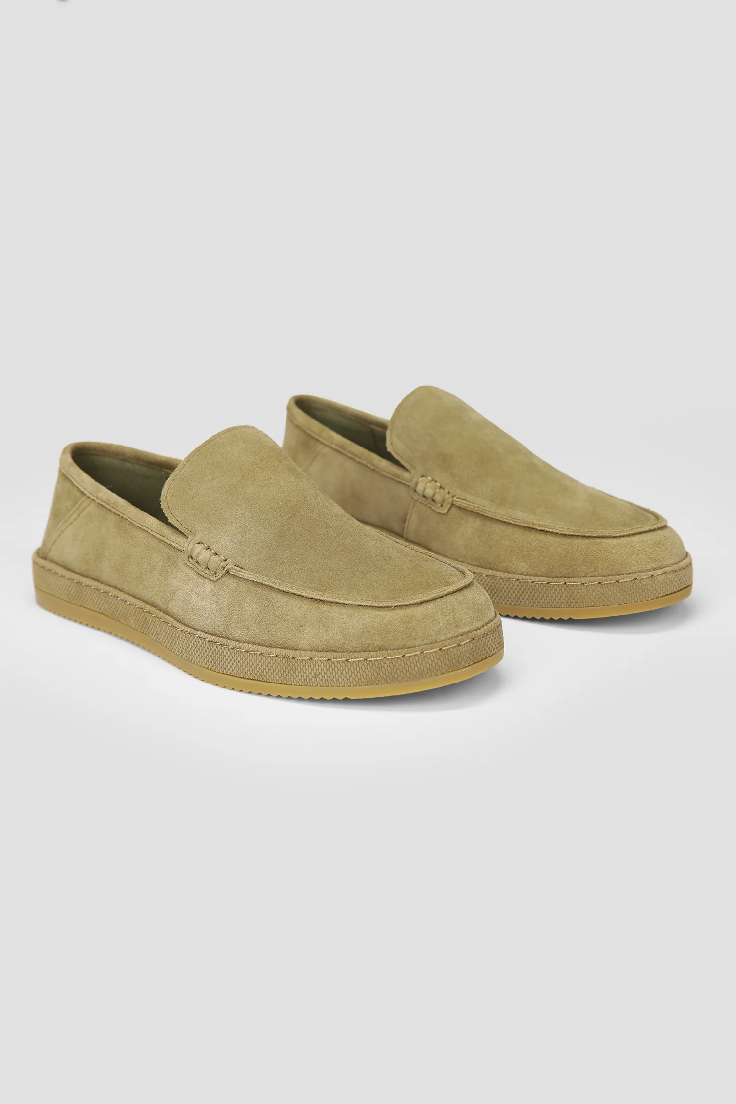 Suede Slip On Loafers - Image 17