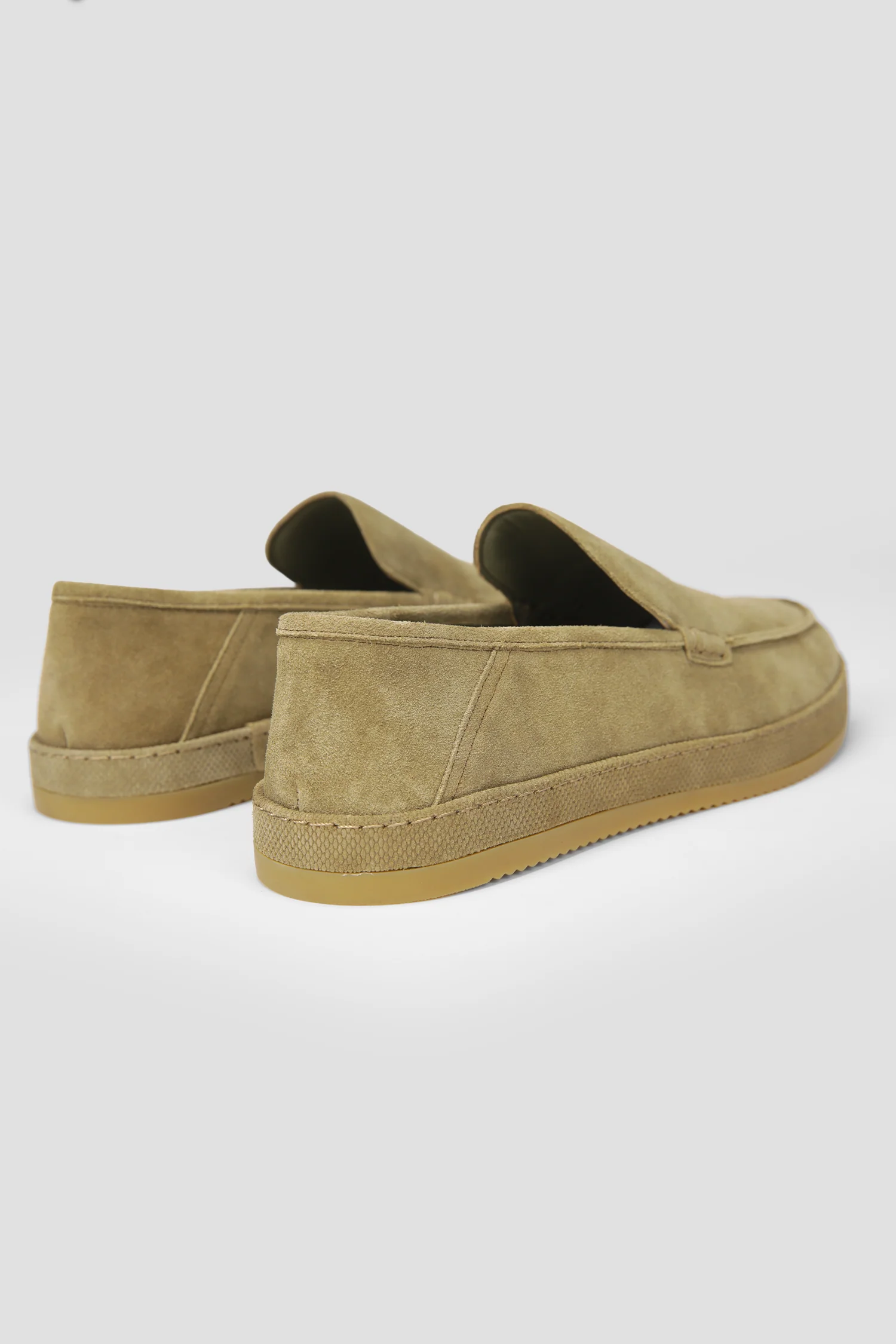 Suede Slip On Loafers - Image 20