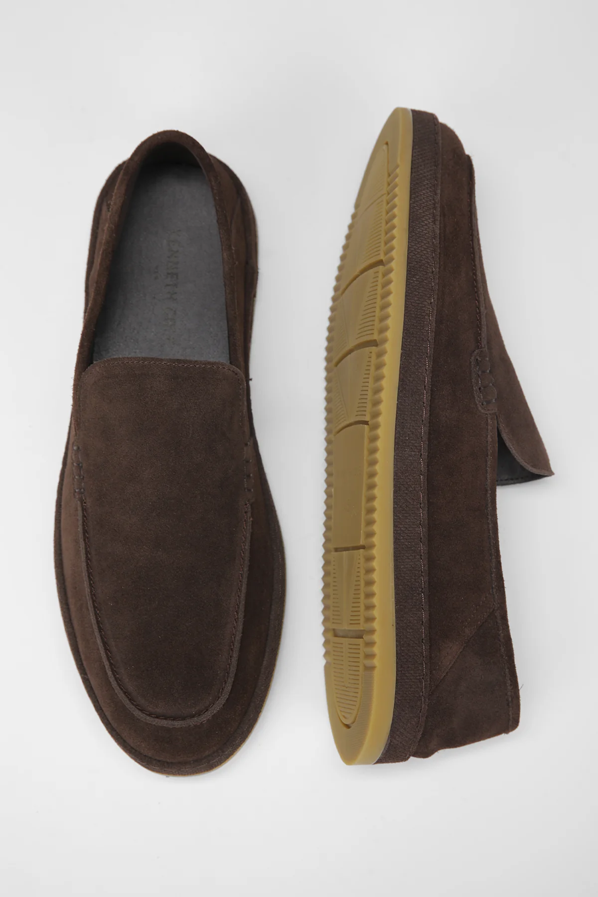 Suede Slip On Loafers - Image 7