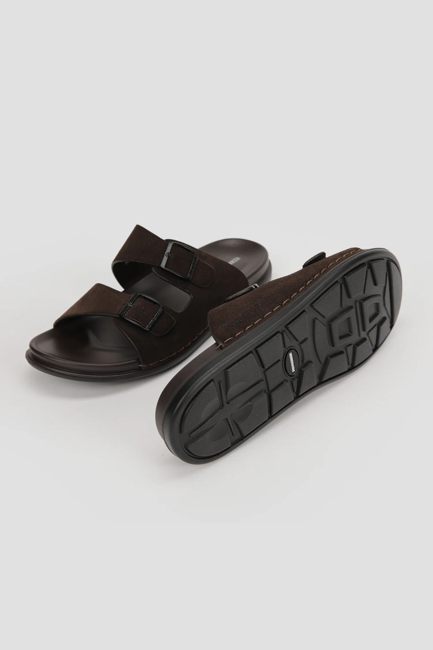 Suede Slide Sandals - Image 6