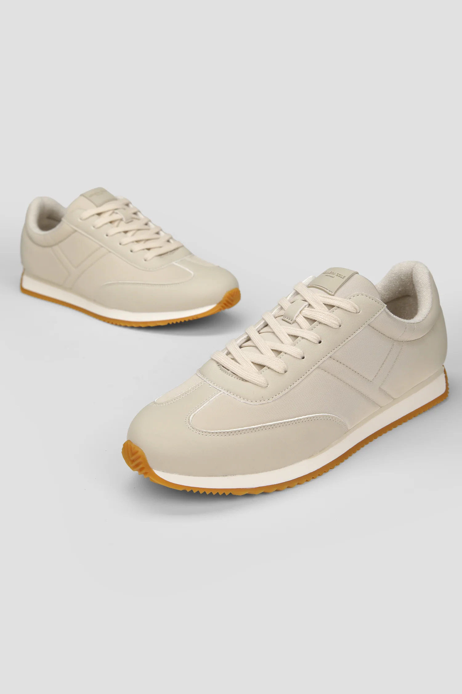 Faux Leather Sneakers - Image 10