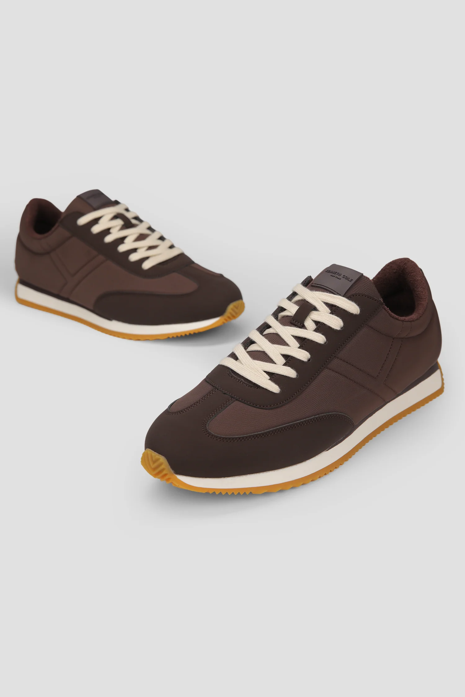 Faux Leather Sneakers - Image 16