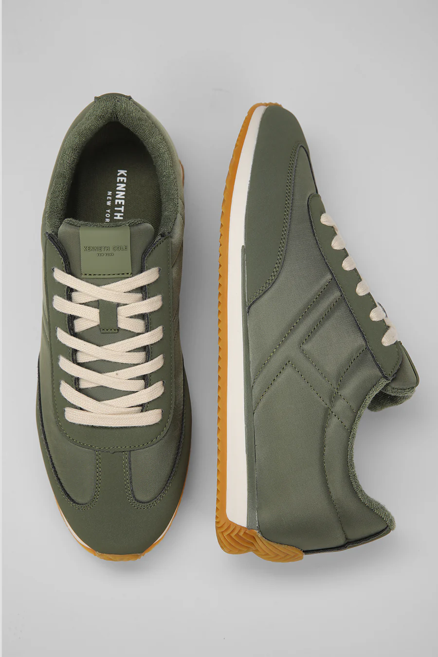 Faux Leather Sneakers - Image 5