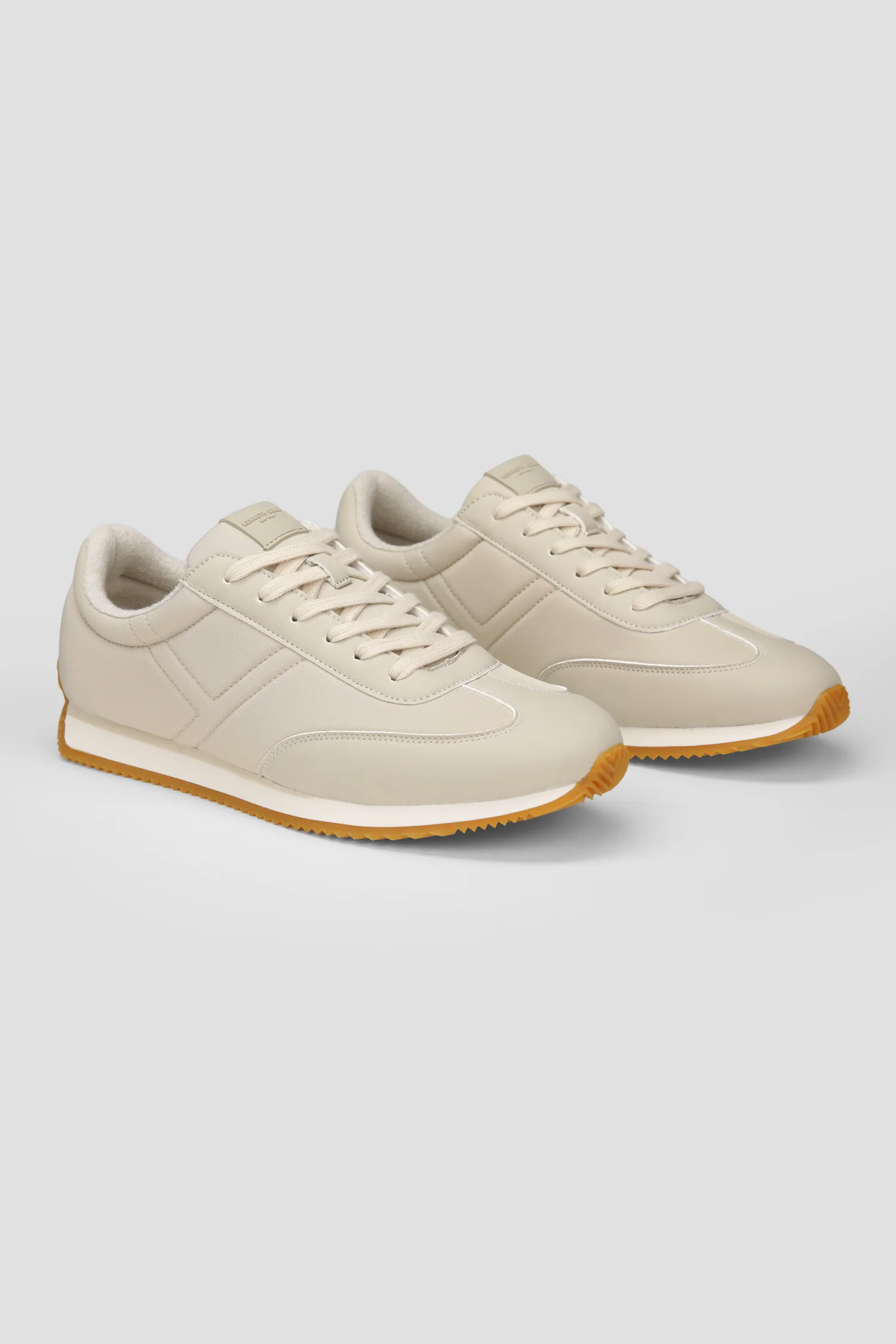 Faux Leather Sneakers - Image 9