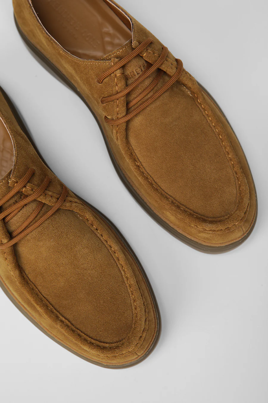 Suede Lace Up Loafers - Image 14