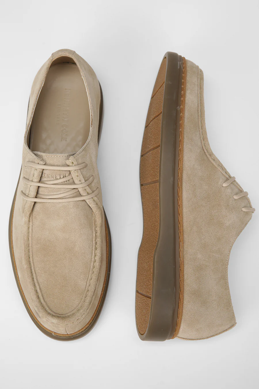 Suede Lace Up Loafers - Image 6