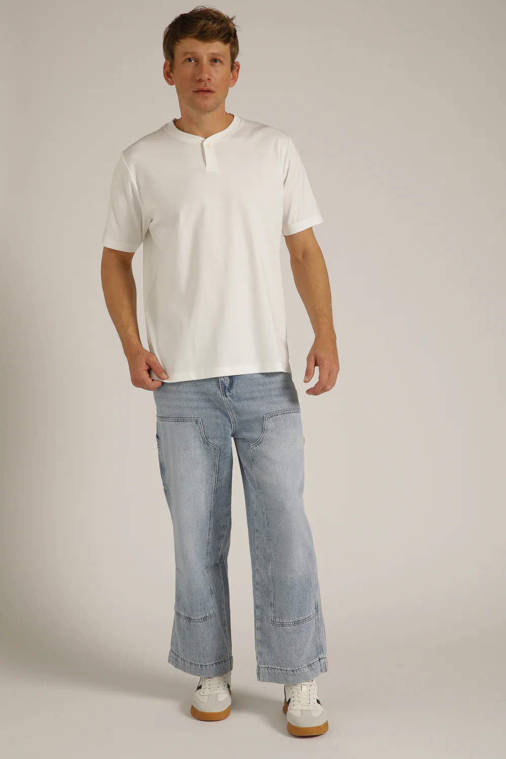 Henley Knit T Shirt - Image 2