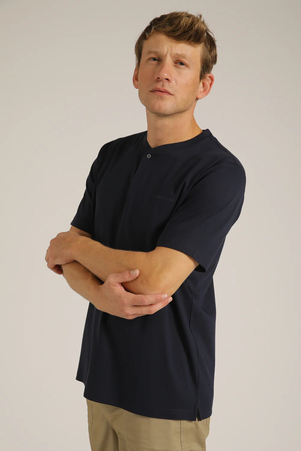 Henley Knit T Shirt - Image 7