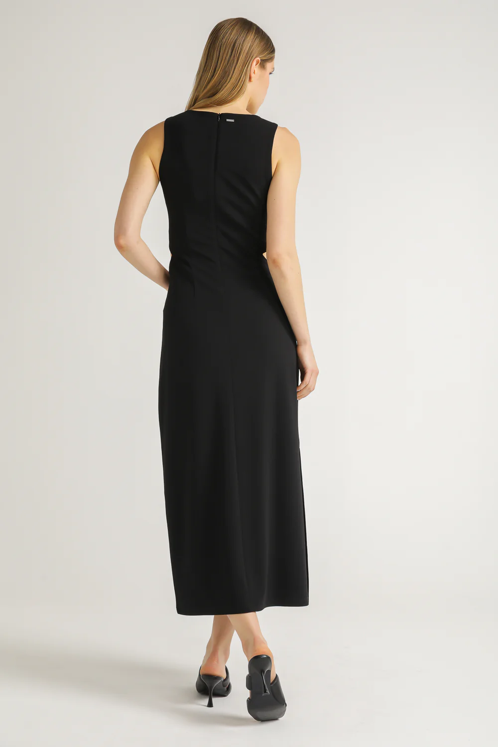 Midi Dress With Side Cut Out - Image 5