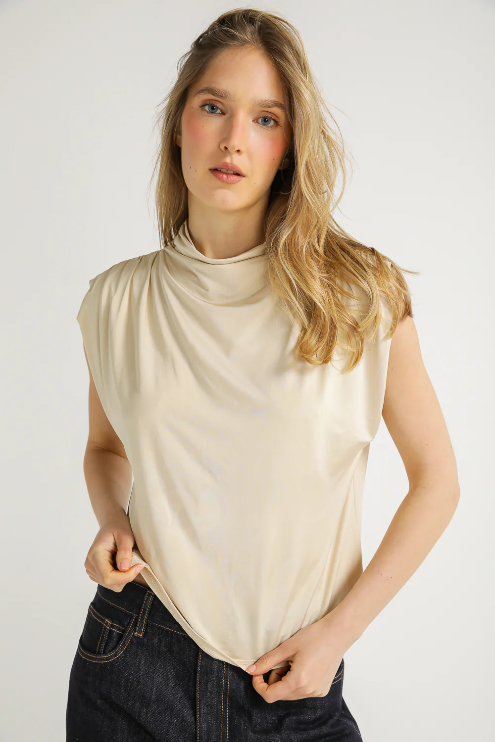 Mock Neck Top - Image 10