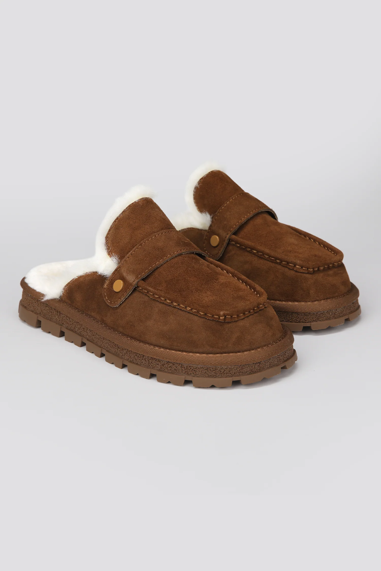 Suede Leather Mules - Image 3