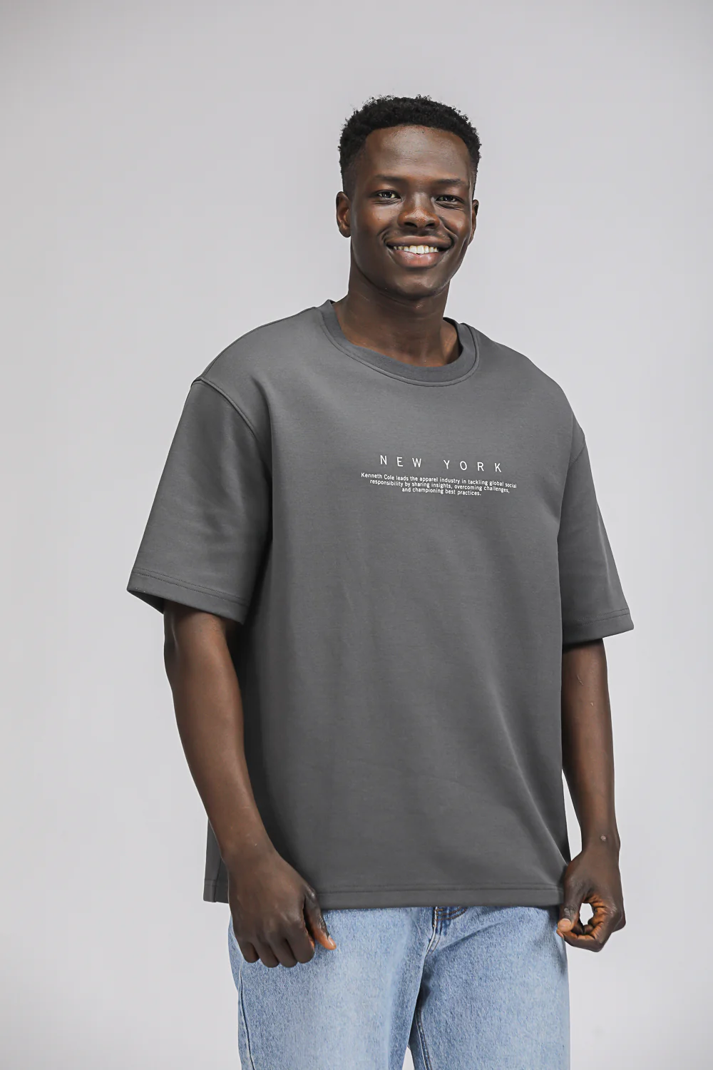 Oversized T Shirt with Floral Print - Image 11