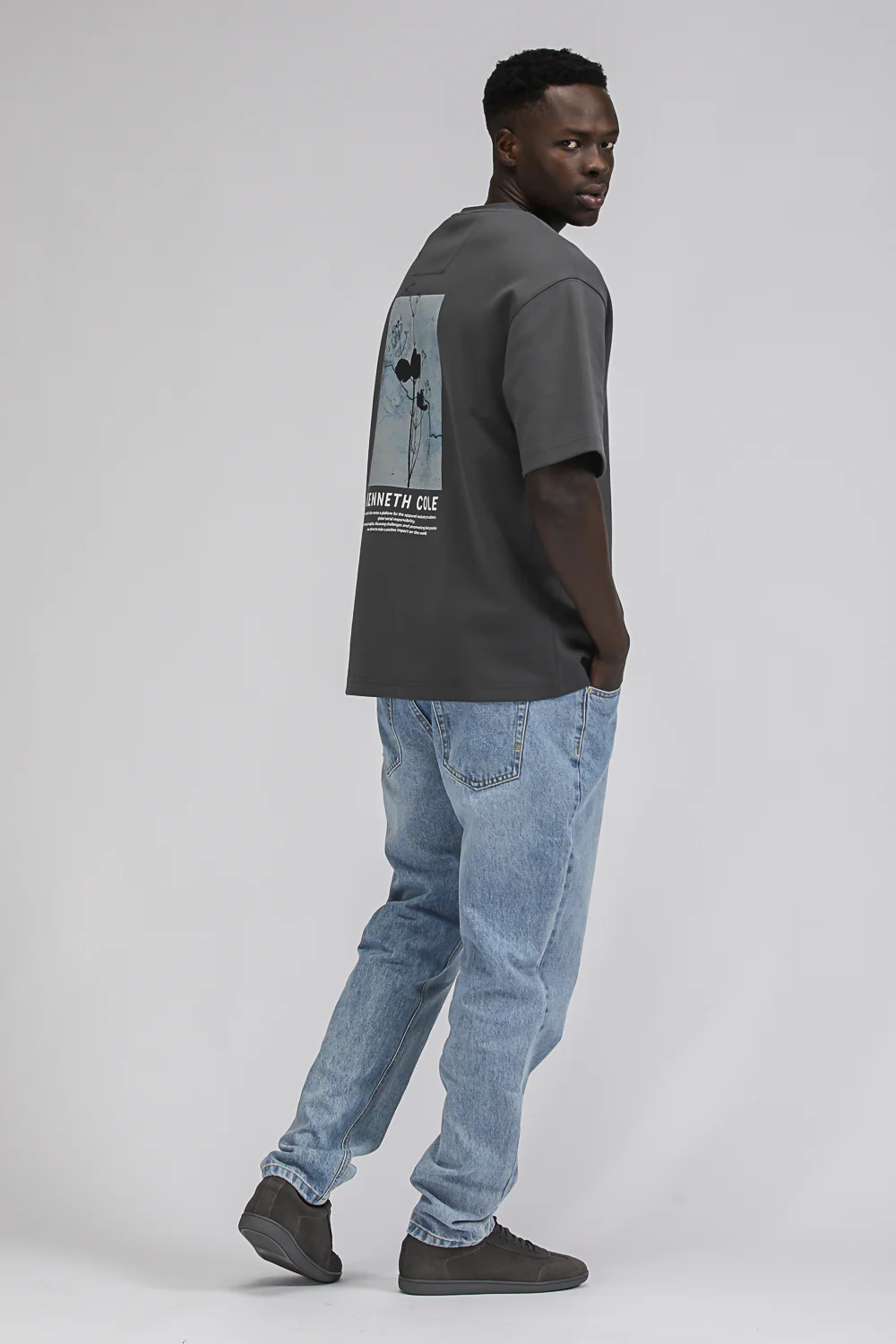 Oversized T Shirt with Floral Print - Image 12