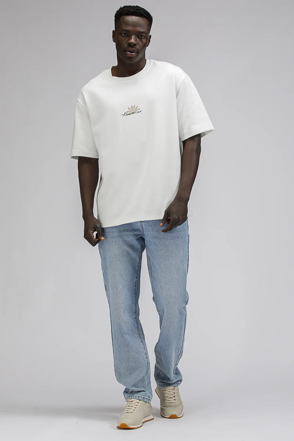Oversized T Shirt with Floral Print - Image 12