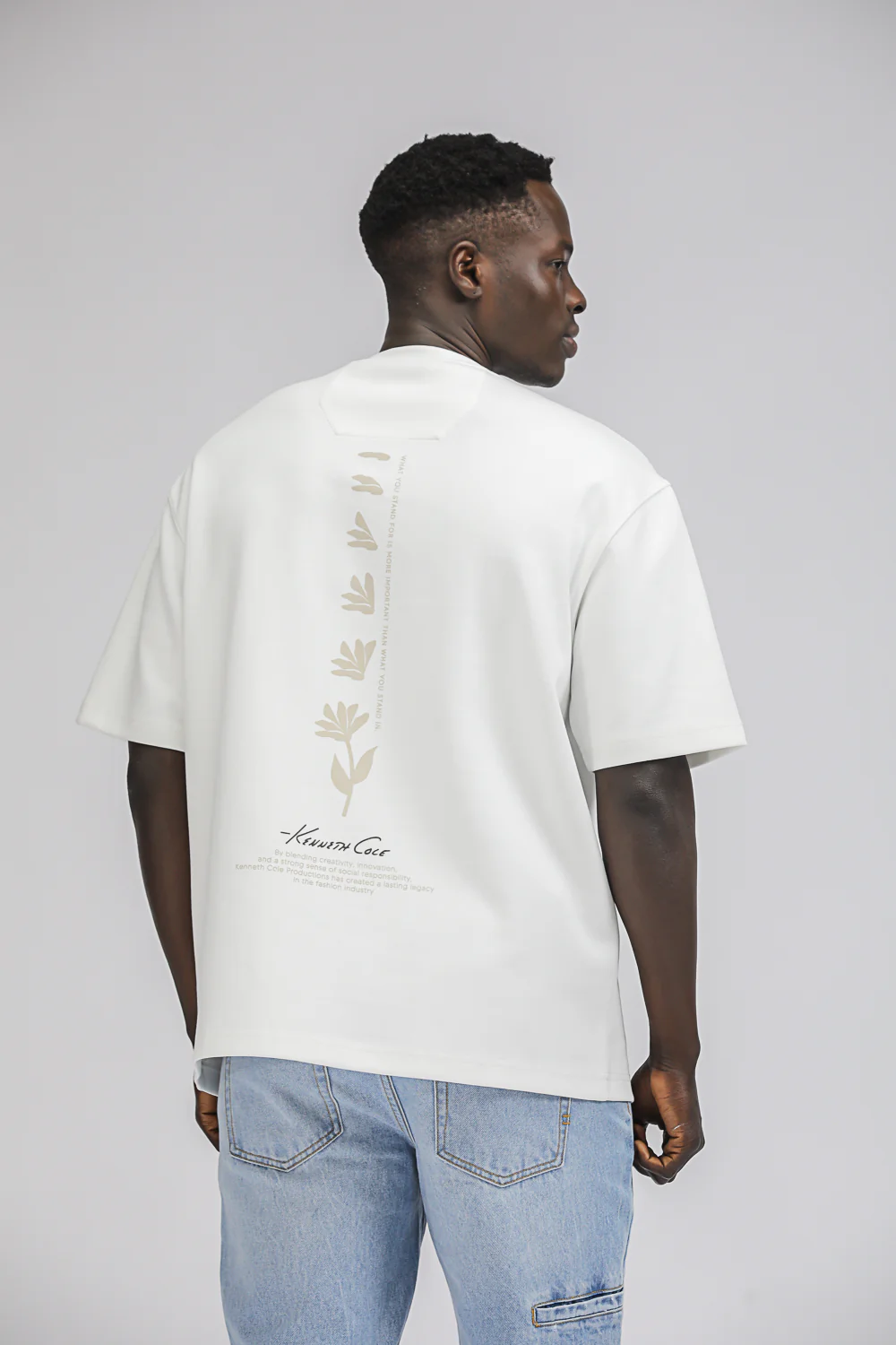 Oversized T Shirt with Floral Print - Image 13